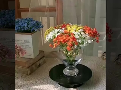 হস্তাক্ষরিত মিনি স্টারি স্কাই, বসন্ত রং, স্টারি স্টার, সিমুলেটেড ফুল, জাল ফুল, কৃত্রিম