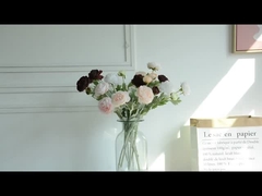 হাই-এন্ড ইনস নর্ডিক স্টাইল 3 মাথা হাজার আকৃতির কৃত্রিম লোটাস ফুল বাড়ির লিভিং রুম d