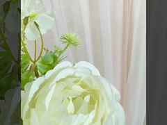 সিমুলেটেড গোলাপের তোড়া, সিল্ক ফুল, প্লাস্টিকের ফুল, নকল ফুল, একক শাখা লিভিং রুমের সজ্জা