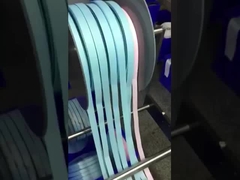 মেইসাইডা রিবন ৩.৮ সেমি থ্রেড রিবন গরম স্বর্ণ এবং রৌপ্য তারকা রেইনবো গ্রেডিয়েন্ট রঙের রিবন পাইকারি