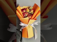 INS স্টাইল ক্রিয়েটিভ মিনি ফুলের তোড়া প্রাকৃতিক লাল গোলাপ শুকনো ফুল বিবাহের উৎসব উপহার 520 ভালবাসা মানুষ