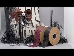 অত্যাধুনিক প্লিটেড চামড়ার রিবন