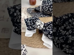 জাপানি শৈলী ছোট তাজা দ্বি-পার্শ্বযুক্ত ফুলের রিবন