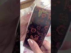 লোটাস পাতা প্রান্ত হাজার পাখি গ্রিড বোনা টেপ