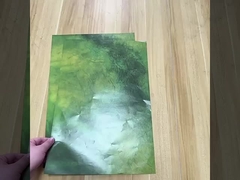 কালি-ওয়াশ কাগজ ফুলের তোড়া, লিটল প্রিন্স আলংকারিক আবরণ কাগজ, সমতল পাথর টেক্সচারযুক্ত কাগজ পাতা