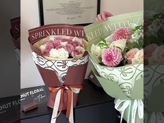 ক্রোক্সিন সিরিজ ইংলিশ ওয়াটারপ্রুফ ফুল প্যাকেজিং পেপার