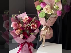 বাঁশের প্রজাপতি প্রাচীন শৈলী DIY ফুলের সাজসজ্জা ফুল প্যাকেজিং কাগজ