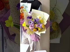 মাদার্স ডে ফ্যালেইনোসিস ম্যাট ফুলের মোড়ক কাগজ, মুদ্রিত জলরোধী তোড়া মোড়ক কাগজ, ওয়া