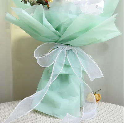 ভালো দাম ফুলের সাজসজ্জার জন্য DIY আনুষাঙ্গিক Organza উপহার মোড়ানো ফিতা অনলাইন