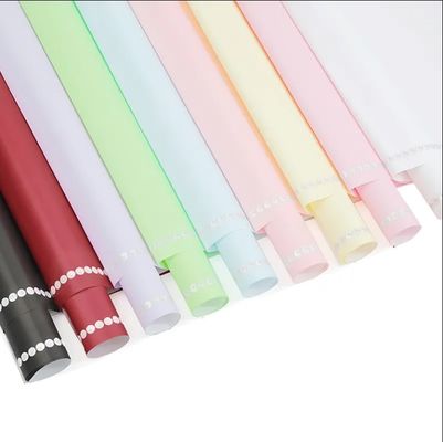 ভালো দাম পার্ল প্যাটার্ন ওয়াটারপ্রুফ কোরিয়ান কাগজ ওয়া কাগজ তাজা ফুলের প্যাকেজিং কাগজ DIY ফুলের উপাদান ফুলের তোড়া প্যাকেজিং কাগজ অনলাইন