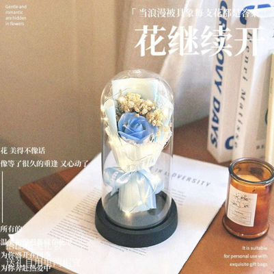 কেনা একাধিক রঙের বিকল্প সহ 21x11 সেমিতে ভ্যালেন্টাইন্স ডে কৃত্রিম গোলাপ ফুলের তোড়া অনলাইনে উৎপাদন