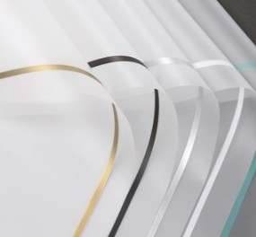 কেনা সরলীকৃত স্টাইল ম্যাট পেপার বর্ডার with high-end floral packaging paper online manufacture