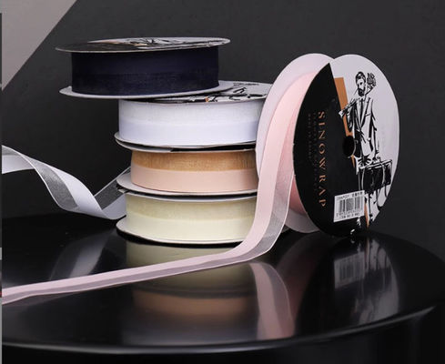 কেনা প্রস্তুতকারক 4 সেমি গোলাপী রিবন বিবাহের রিবন ফুল উপহার কেক প্যাকেজিং রিবন বয়ন পাইকারি অনলাইনে উৎপাদন