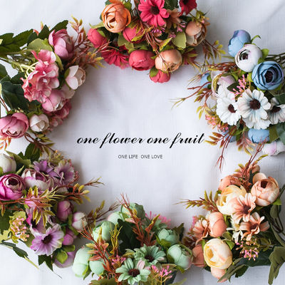 কেনা কৃত্রিম ফুল, নকল ফুল, ডায়মন্ডের চা পাতা, প্লাস্টিকের চা গোলাপ, কৃত্রিম ফুল, সজ্জিত ফুল, ফটোগ্রাফির প্রোপার্টি অনলাইনে উৎপাদন