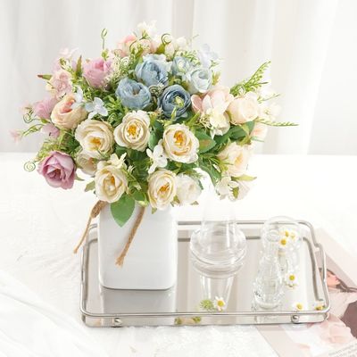 কেনা সিমুলেটেড আনারস রোজ ফিনিস ফুলের তোড়া ইন স্টাইল হোম ডেকোরেশন কৃত্রিম ফুল বিবাহের দৃশ্যের সজ্জা অনলাইনে উৎপাদন