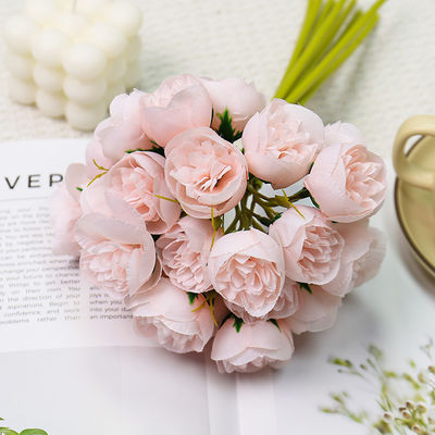 কেনা ২৭টি কৃত্রিম লোটাস ফুল, বিয়ের হলের হাতে রাখা ফুলের তোড়া, সতেজ এবং সহজ ঘর সাজানোর ফটোগ্রাফি প্রোপার্টি। অনলাইনে উৎপাদন