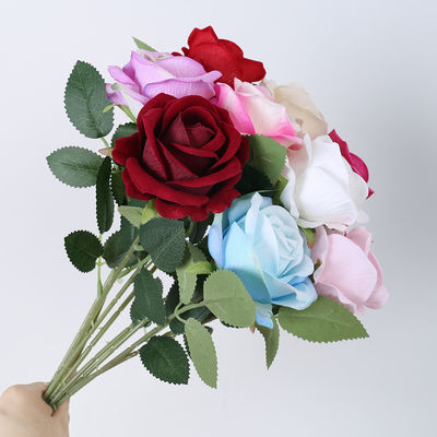 কেনা কৃত্রিম গোলাপ, একমুখী ছোট মুক্তা গোলাপ, হোম ফটো স্টুডিও ফটোগ্রাফি প্রোপার্টি, কৃত্রিম ফুল, ভ্যালেন্টাইনস ডে সেরা বিক্রেতা অনলাইনে উৎপাদন
