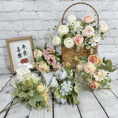 কেনা সিমুলেটেড ফুলের বান্ডিল পিওনি ফুল প্রস্তুতকারক সরাসরি বিক্রয় জাল ফুল হোম ডেকোরেশন হস্তনির্মিত রেশম ফুল অনলাইনে উৎপাদন