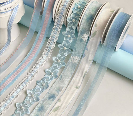 কেনা 3cm/2m ফিতা সাটিন তাজা ফুলের তোড়া বো টাই আলংকারিক ফিতা ফুলের বিন্যাস হস্তনির্মিত DIY প্যাকেজিং উপকরণ ধোয়া যায় অনলাইনে উৎপাদন