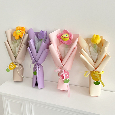 কেনা মা দিবস &520 একক কৃত্রিম ফ্যাব্রিক সূর্যমুখী ফুলের তোড়া অনলাইনে উৎপাদন