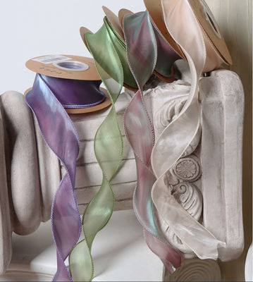 কেনা হস্তনির্মিত DIY উপাদান কালো আউল রিবন এবং মানবসৃষ্ট সিল্ক টেক্সচার তাজা ফুল ফুলের প্যাকেজিংয়ের জন্য ফিশটেল যন্ত্রপাতি অনলাইনে উৎপাদন