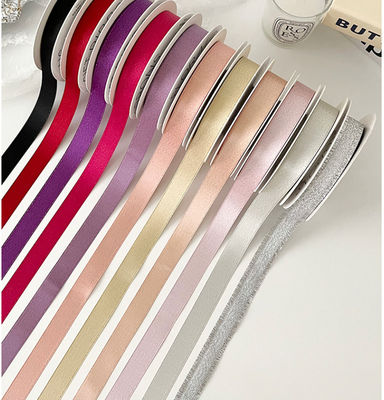 কেনা হস্তনির্মিত DIY অবশ্যই হালকা গোলাপী কাপড়ের টেপ ব্রেকড স্টার রিবন এবং ফুলের সাজসজ্জার জন্য ফুলের তোড়া অনলাইনে উৎপাদন