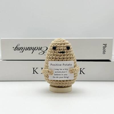 কেনা DIY Crochet কার্টুন stuffed knitted পুতুল কারুশিল্প হস্তনির্মিত Needle Wool Kit Toy Doll for Kids অনলাইনে উৎপাদন