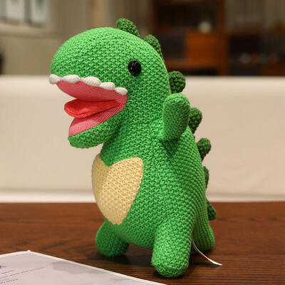 কেনা OEM ODM কাস্টম নিট খেলনা পাইকারি Amigurumi টেডি বিয়ার ডাইনোসর প্লাস ডল বেবি ক্রোশেট স্টাফড পশুর খেলনা অনলাইনে উৎপাদন