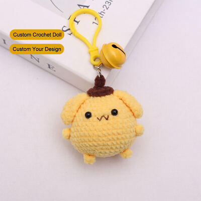 কেনা কাস্টম হস্তনির্মিত Crochet পুতুল পিপি তুলা Cute stuffed প্লাশ খেলনা Crochet Keychain মিনি পশু খেলনা হ্যান্ডব্যাগ দুল উপহার সজ্জা অনলাইনে উৎপাদন