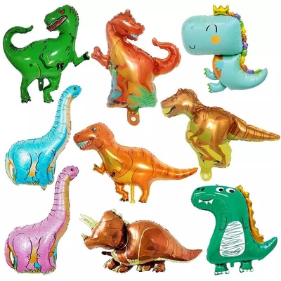 ভালো দাম পাইকারি ডাইনোসর সিরিজ বেলুন Tyrannosaurus Rex Brontosaurus Charizard ডাইনোসর পার্টি থিম আলংকারিক ফয়েল বেলুন অনলাইন