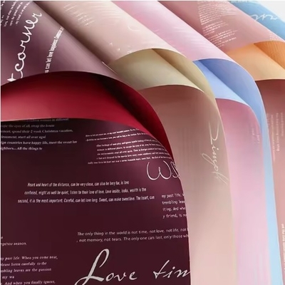 ভালো দাম ওয়াটারপ্রুফ বুকেট পেপার ট্রান্সলুসেন্ট ফুলের আবরণ কাগজ ফুলের উপহার প্যাকেজিং কাগজ ফুলের জন্য অনলাইন