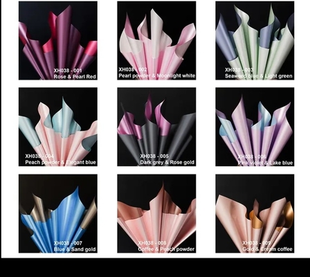 ভালো দাম মা দিবসের ফুলের প্যাকেজিং কাগজ 9colors Mist Bread Paper for Flower Packaging অনলাইন