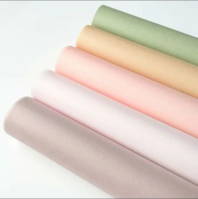 ভালো দাম জৈব রঙিন দুই পক্ষের পুনর্ব্যবহারযোগ্য ফুলের প্যাকেজিং কাগজ তাজা ফুল কাস্টমাইজড রঙের জন্য অনলাইন