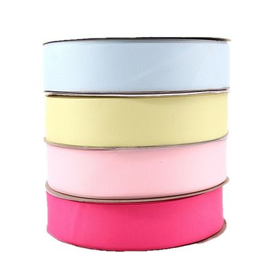 ভালো দাম নির্মাতার স্পট 3.8cm100 মাল্টি রঙিন রিবড টেপ পাইকারি পোশাক আনুষাঙ্গিক হোম টেক্সটাইল উপহার বাক্স বাঁধাই থ্রেডেড রিবন অনলাইন