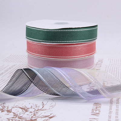 ভালো দাম উচ্চমানের ফুলের প্যাকেজিং, কোরিয়ান দাড়ি, ইউজেন গাজের বেল্ট, ১ সেন্টিমিটার-৩.৮ সেন্টিমিটার উপহারের সাজসজ্জার প্যাকেজিং, স্নো গাজের বেল্ট অনলাইন