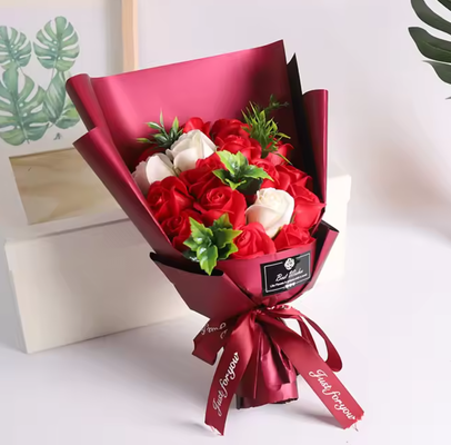 ভালো দাম মা দিবসের উপহার কৃত্রিম গোলাপ সাবান ফুল ফুলের তোড়া ভ্যালেন্টাইনস ডে উপহার মহিলাদের জন্য অনলাইন