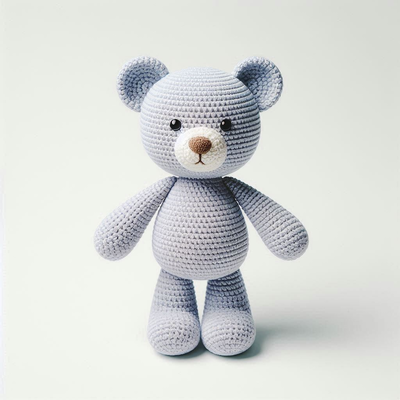 ভালো দাম হস্তনির্মিত Crochet Amigurumi Bear Crochet Doll Baby Soft Teddy Bear Animal Toy for Kids অনলাইন